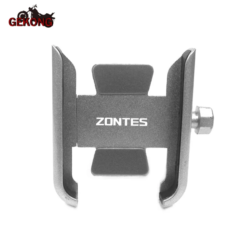 U1-125 Mobile Phone Bracket For ZONTES U1 125 2021 CNC Aluminum Alloy Handle Bar GPS Stand Holder Motorcycle Accessories