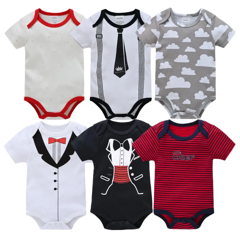 Outfits Newborn Baby Summer Rompers 100% Cotton Infant Body Short Sleeve Baby Jumpsuit Cartoon ropa bebe Baby Boy Girl clothes