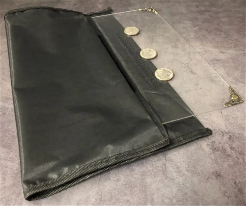 

The Ultimate Coins Through Glass - CTG Ultra Magic Tricks Visual Coin Penetration Magia Close Up Illusion Gimmick Prop Mentalism