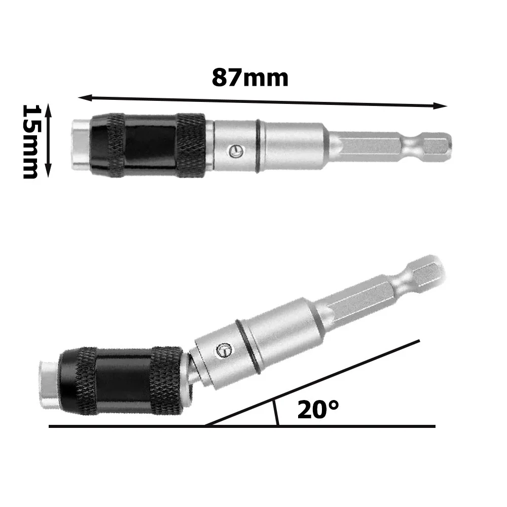 Magnetic Pivot Drill Bit 1/4\