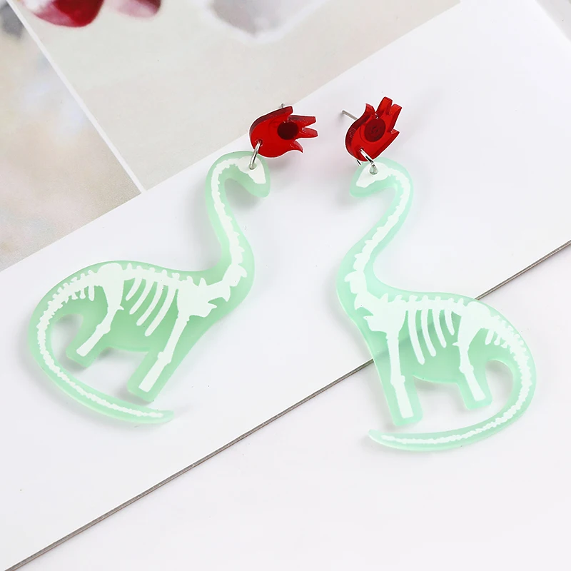 YAOLOGE Wholesale Geometric Acrylic Drop Earrings For Women Trendy Party Gift Jewelry New pendientes mujer серьги 2021 тренд