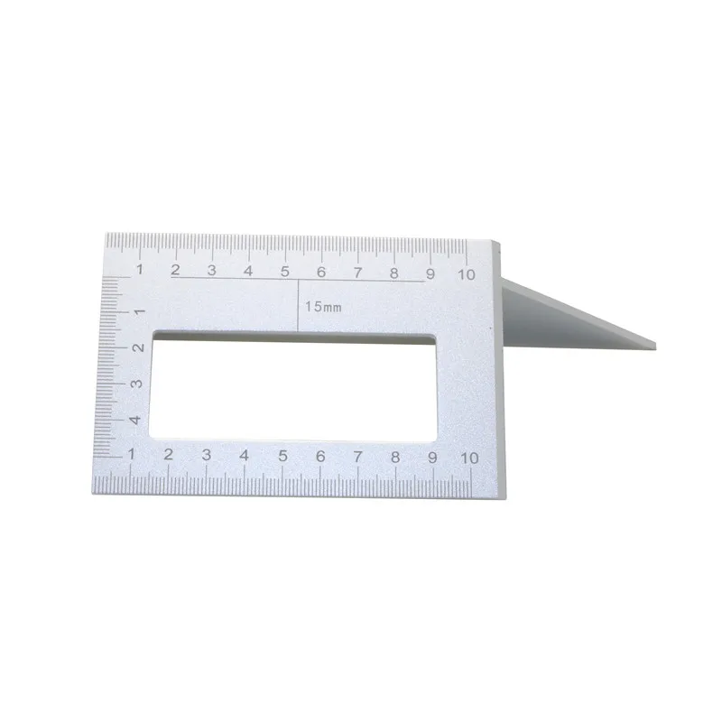 Metal ruler Tool Ruler Multifunctional Square 45/90 Degree Gauge Angle Ruler Measuring Woodworking Tool Angle Measuring Ruler