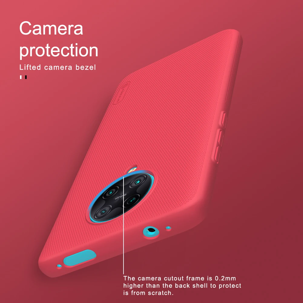 for POCO F2 Pro Case Nillkin Frosted Shield Matte Hard Back Case For Xiaomi POCO X3 NFC F2 Pro M3 F3 Cover