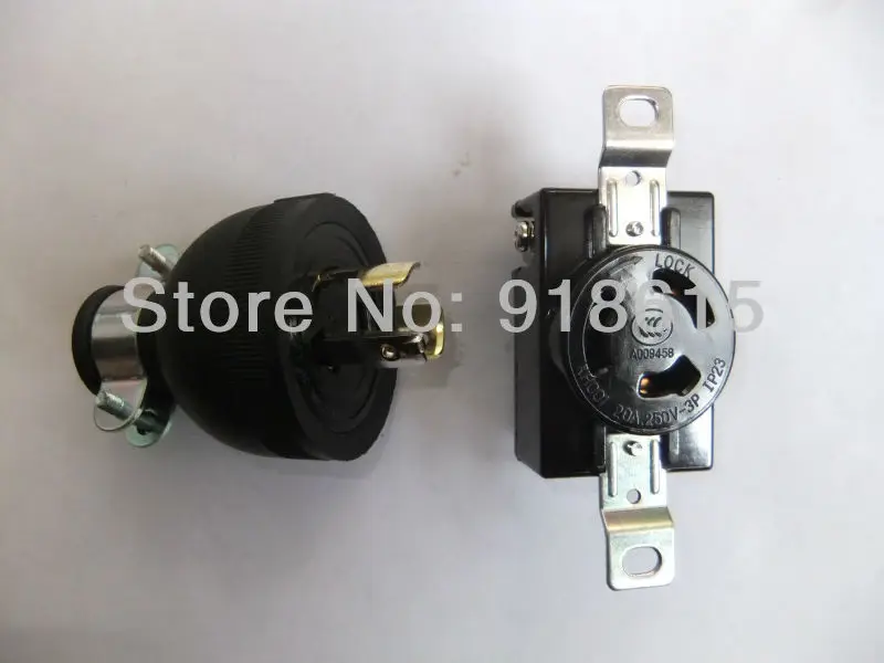 

Lock Socket and Plug XH001 20A 250V-3p IP23 Gasoline Generator Parts