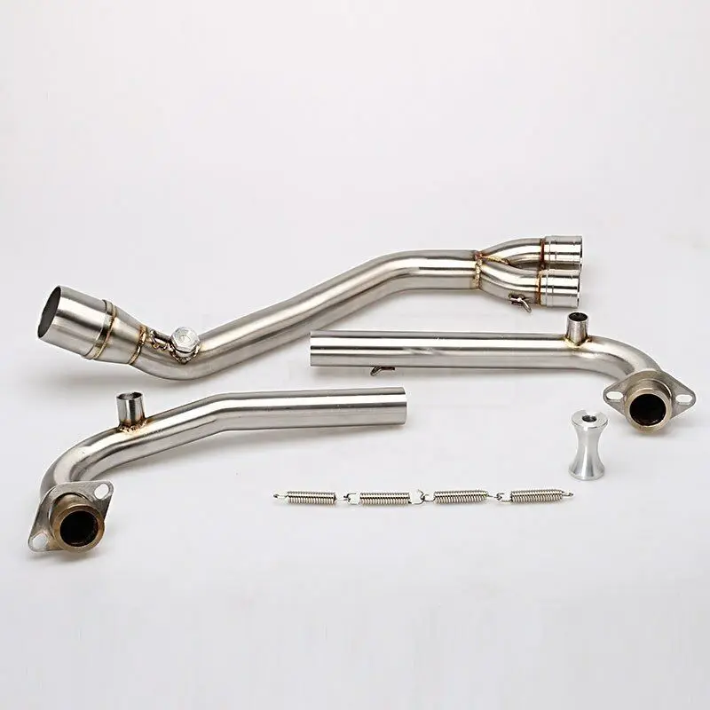 

Motorcycle Exhaust For Yamaha TMAX530 TMAX500 T-max Tmax 500 530 Muffler Middle and Front Link Connect Pipe