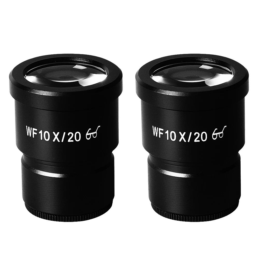 1 para 10X szerokokątny okular mikroskopu profesjonalny mikroskop Stereo okular mikroskopu do lornetki Trinocular mikroskopu część