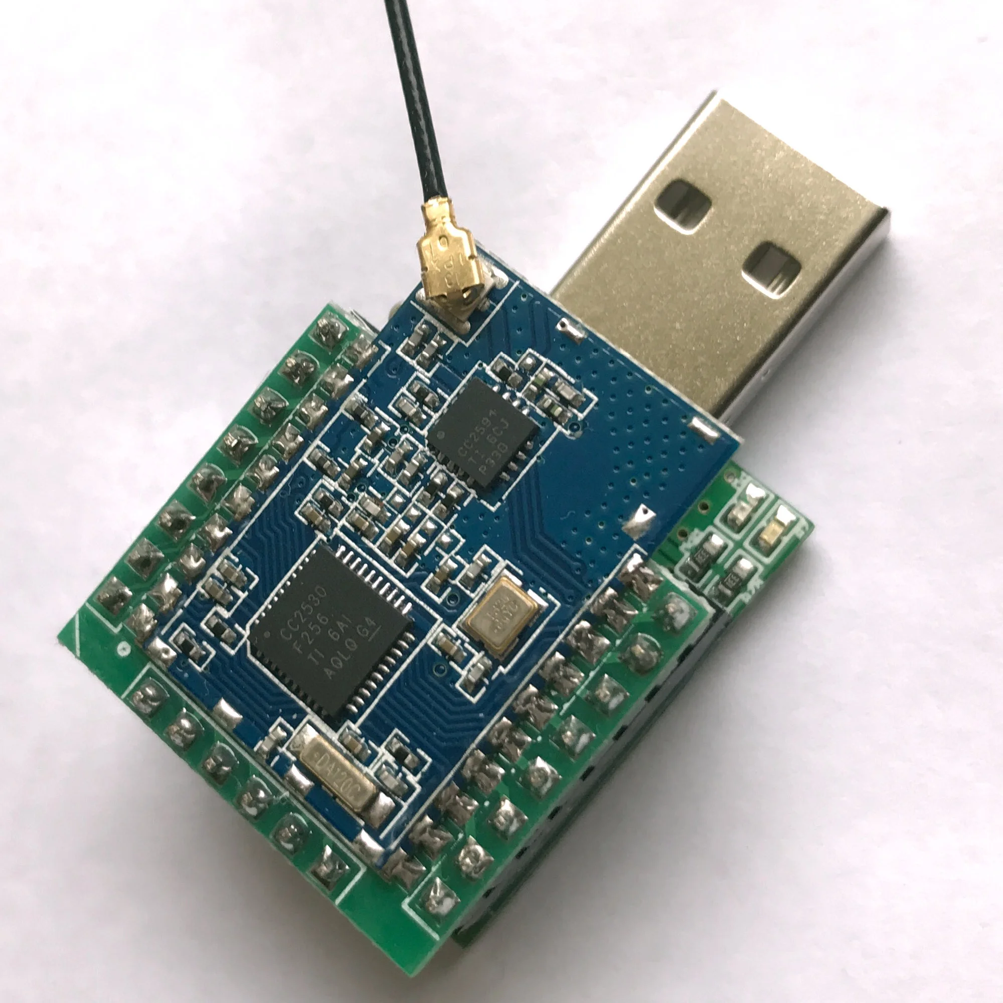USB إلى زيجبي المنفذ التسلسلي وحدة نقل شفافة وحدة لاسلكية زيجبي بوابة CC2530 CC2591