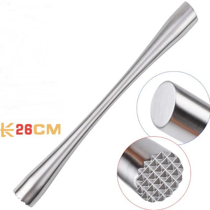 

New and extended stainless steel cocktail bar cocktail broken popsicle bar tool