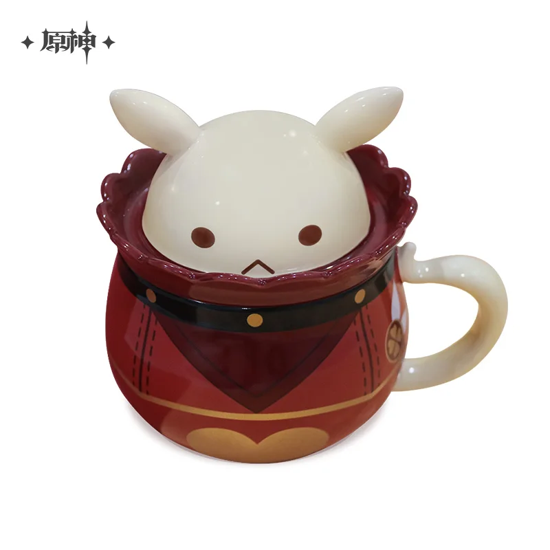 Gioco caldo Genshin Impact Klee Mug tazza d'acqua Cosplay accessori Anime progetto bomba fai da te ceramica tazza di caffè natale regalo per bambini tazze da tè