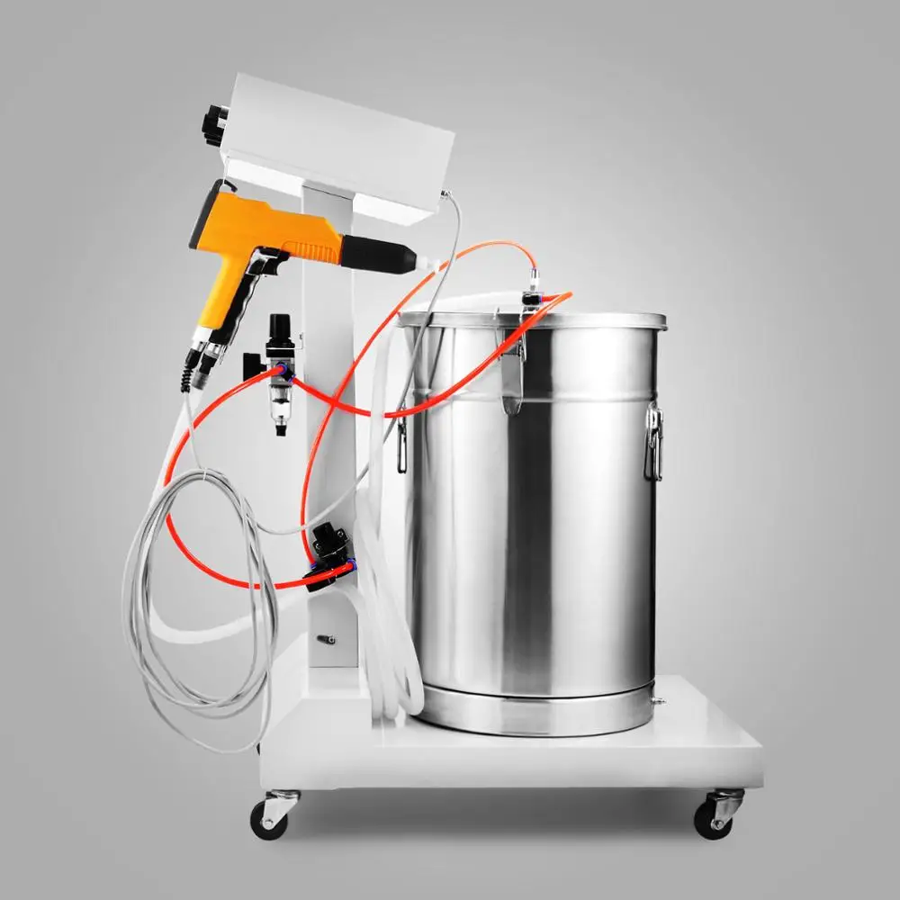 Powder Coating Machine 40W 45L Capacity Electrostatic Powder Coating Machine Spraying Gun Paint 450g/min WX-101