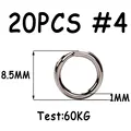 Split Ring 4 20pcs