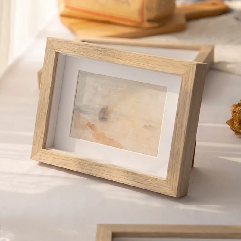 Hollow Photo Frame 6 Colors Specimen Display Frame 3D Painting Frames Children DIY Clay Art Picture