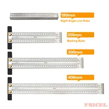 High Precision T Type Hole Ruler for Woodworking #6