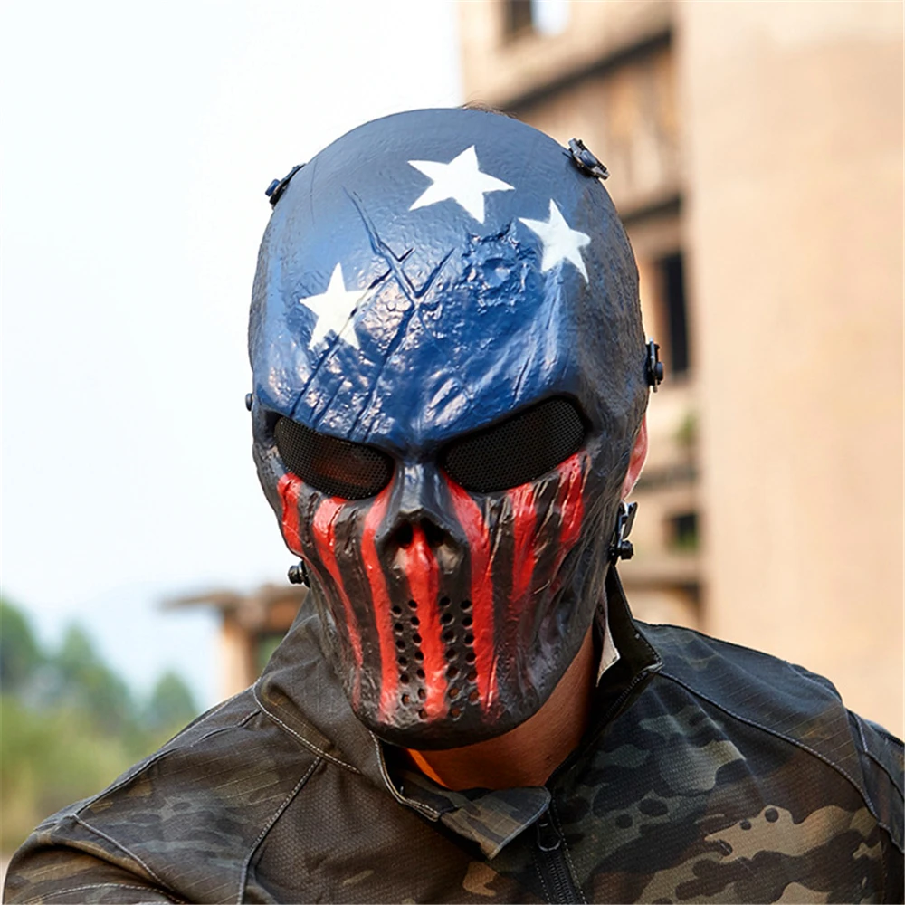 Chief M06 Skull Mask Riding Full Face Army Outdoor Combat CS Equipment Tactical Masks Halloween Decorations Christmas Present