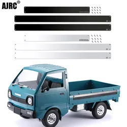 WPL-D12 1/10 SUZUKI CARRY RC minivan truck Body side skirts and tail scraper metal stickers