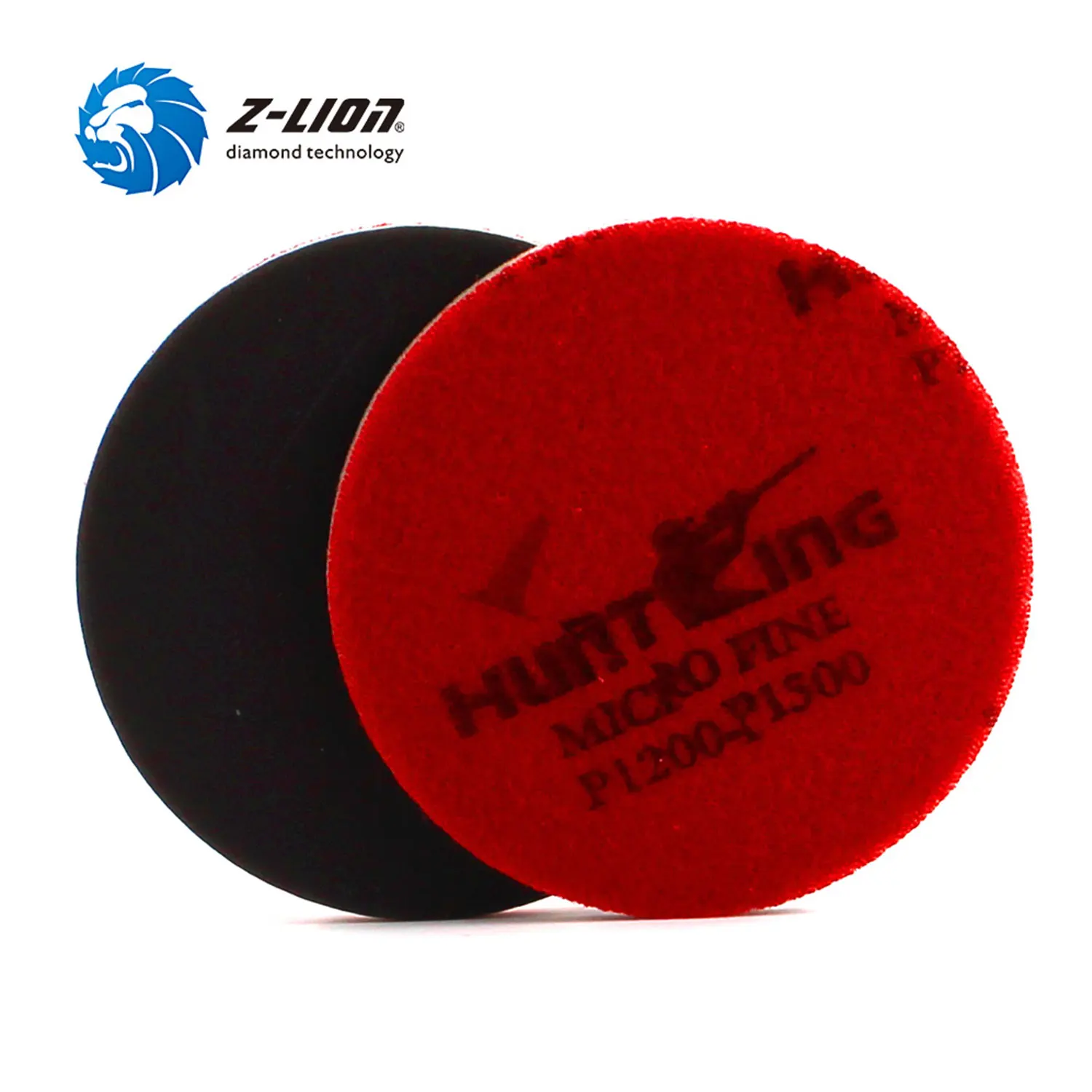 

Z-LION 2 pcs 5 Inch Red Polishing Sponge Pad, Round Car Polishing Disc, Polishing Machine Sponge Kit