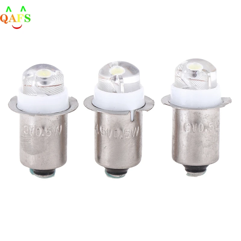 1PC LED Light Bulb P13.5S 0.5W Work Light Flashlight Torch  Replacement Led Work 3V 4.5V 6V 50000 Warm White