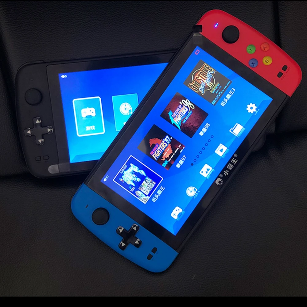 Migliore console di gioco portatile Q900/PS7000 macchina per videogiochi da 7 pollici 32GB/64GB con 5000 giochi gratuiti per PS1 Mame 8/16/32/64/128 bit