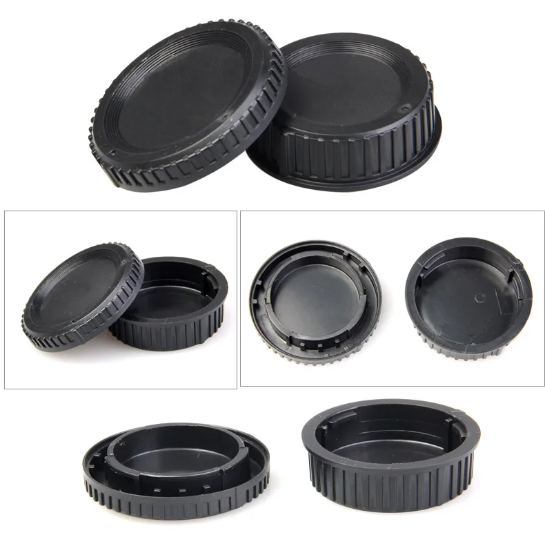 Rear Lens Cap Cover and Camera Body Cap For Nikon D610/D700/D750/D780/D800/D850/D3200/D3400/D3500/D5600/D7100/D7200/D7500