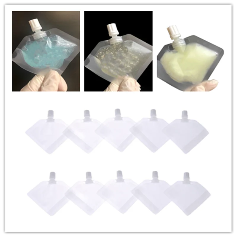 Clear Reusable Leakproof Refillable Pouches, Cosmetic Containers for Shampoo, Loção, Liquid Dispenser, Maquiagem, A9263, 30ml, Novo, 1Pc