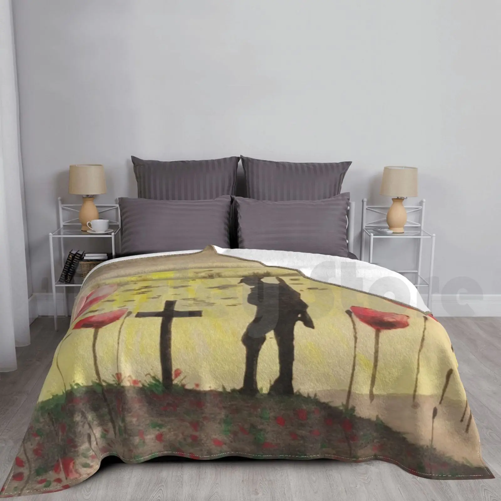 

The Lone Soldier Blanket For Sofa Bed Travel Solider Bucky Barnes Steve Rogers Army Bucky Civil War