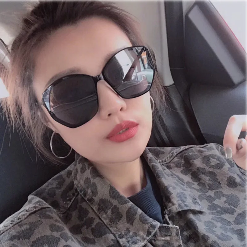 

Hexagon Retro Polarized Sunglass Women Brand Designer Big Square Men Driving Fishing Glasses Female Oculos De Sol Feminino UV400