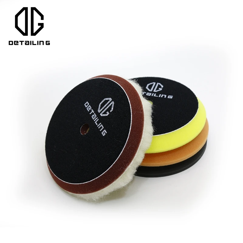 

5"/6" Rotary Polisher Buffing Pad Set Medium Cut Buffing Pad Kit