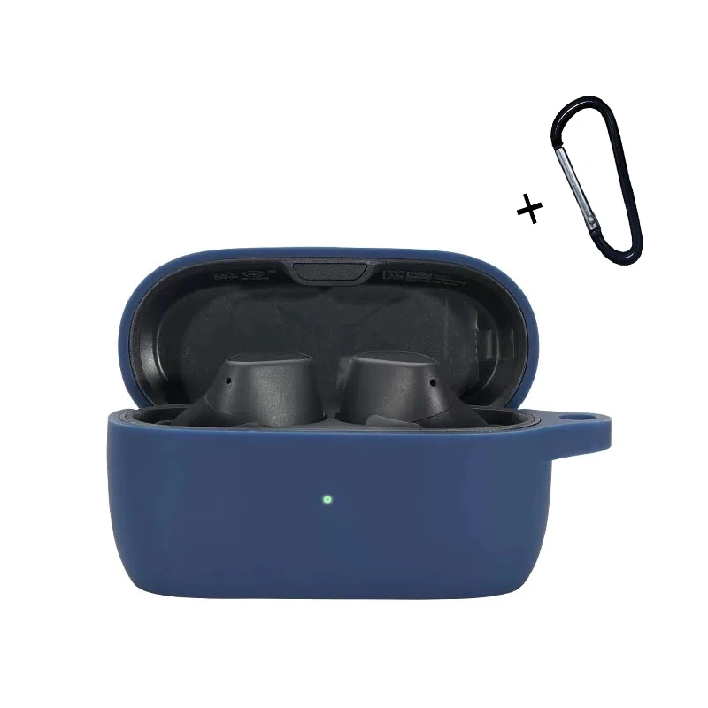 Para Jabra Elite 3 funda de Color sólido a prueba de golpes de silicona protectora para auriculares fundas para Jabra elite3 carcasa suave para caja de auriculares