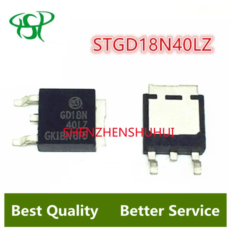 

5pcs STGD18N40LZT4 TO252 GD18N40LZ IGBT STGD18N40LZ TO-252 GD18N 40LZ