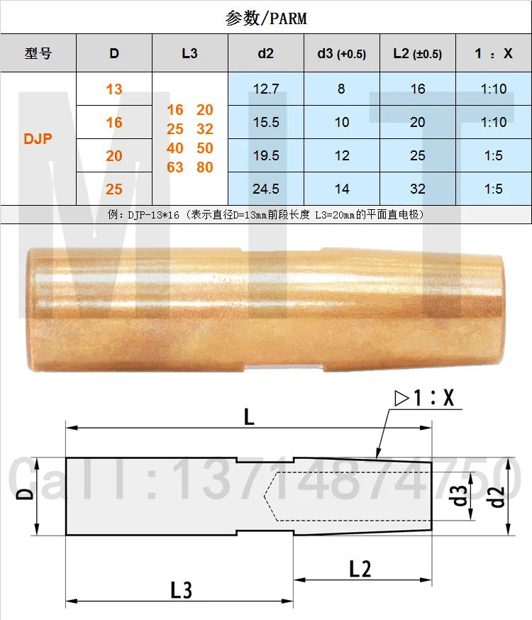 플랫 헤드 스폿 용접기 전극 헤드, 크롬 지르코늄 구리 용접 헤드, 전극 캡 납땜 도구, 직경 13, 16, 20, 1 개