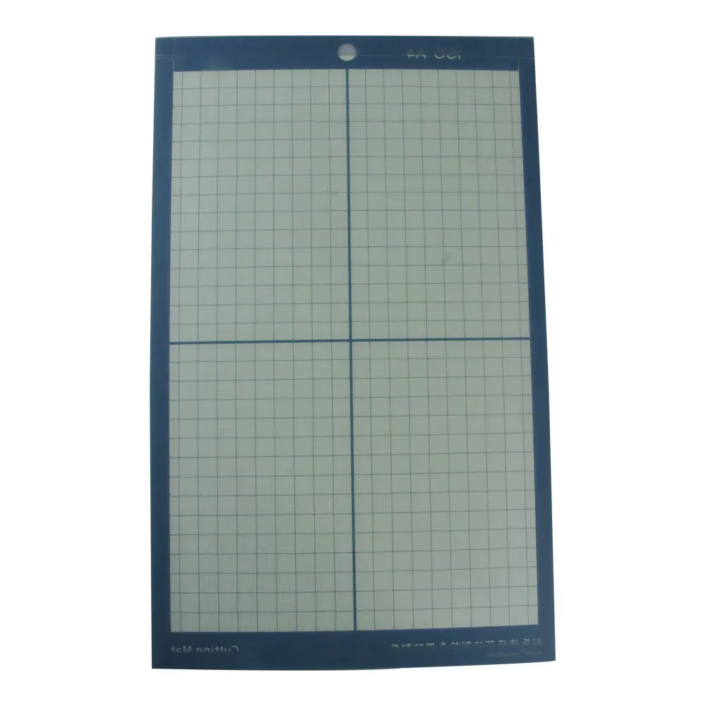 10pcs A4 Non Slip Vinyl Cutter Plotter Cutting Mat with Craft Sticky Printed Grid