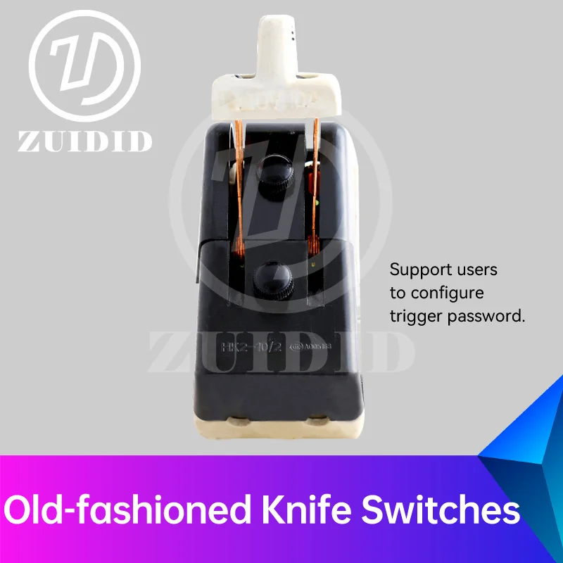 Imagem -06 - Zuidid Escapar Quarto Antigo Faca Switches Prop Virar Todos os Interruptores de Faca para a Posição Correta para Desbloquear Jogo de Fuga