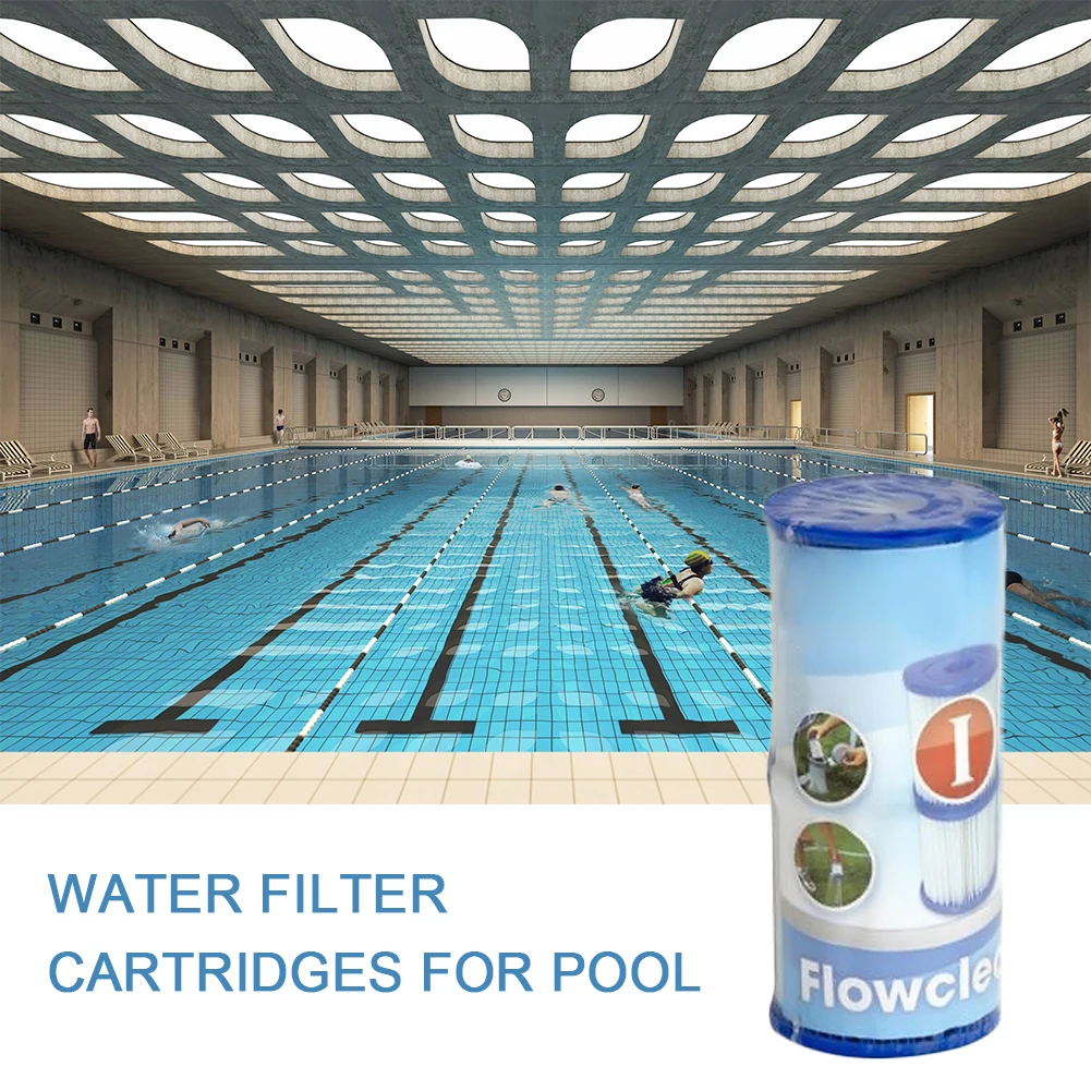 Swimming Pool Filter Cartridge SIZE II For Swimming Pool Filter Easy Installation Efficient Filter For Tube Pool Cleaning