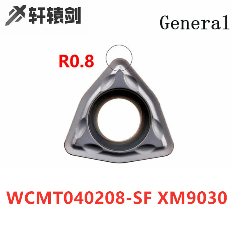 Carbide Insert External Turning Tool, Torno CNC Ferramenta, U Drill Cutting Tool, WCMT030208, WCMT040208, XM9030, WCMT080412, MF XM9130, 10pcs