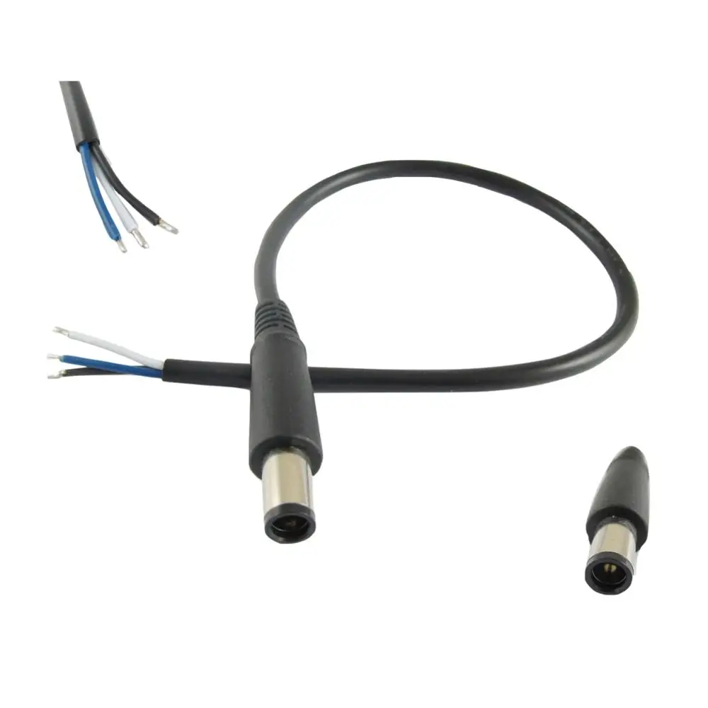 1pc dc spitze 7,4x5,0mm stecker stecker kabel kabel für dell hp ersatz 30cm