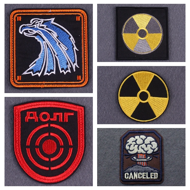 STALKER parche bordado de hierro nuclear para ropa táctica - imagen 4