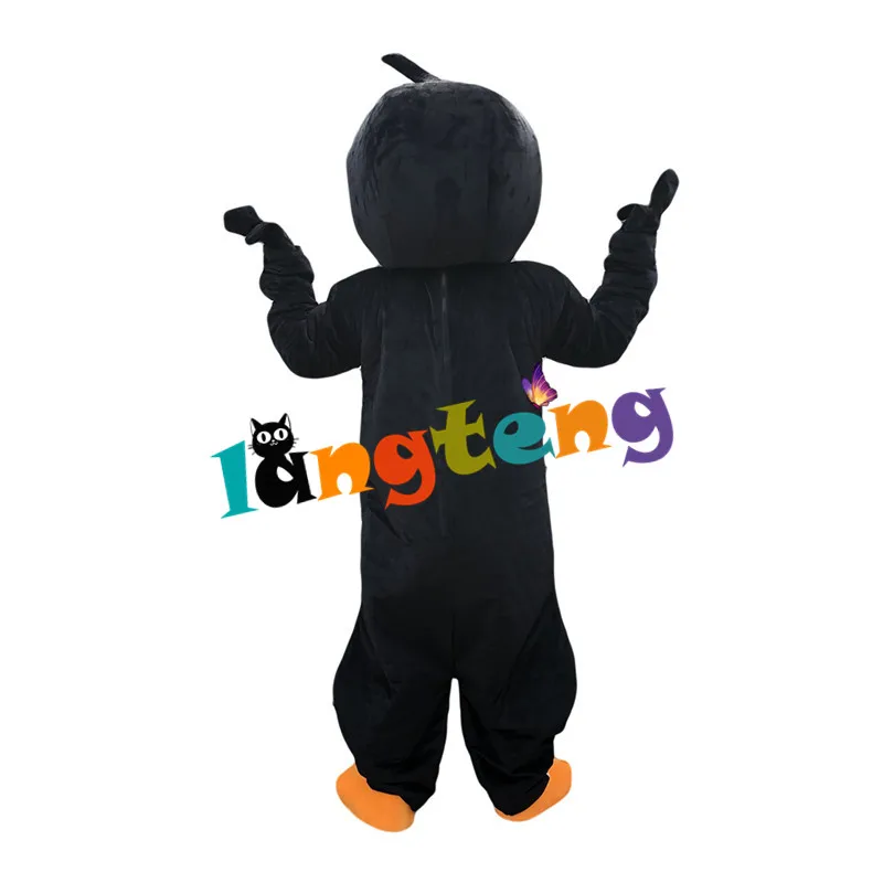 811 schwarz Weiß Crow Vogel Phantasie Kleid Maskottchen Kostüme Erwachsene Cosplay Cartoon