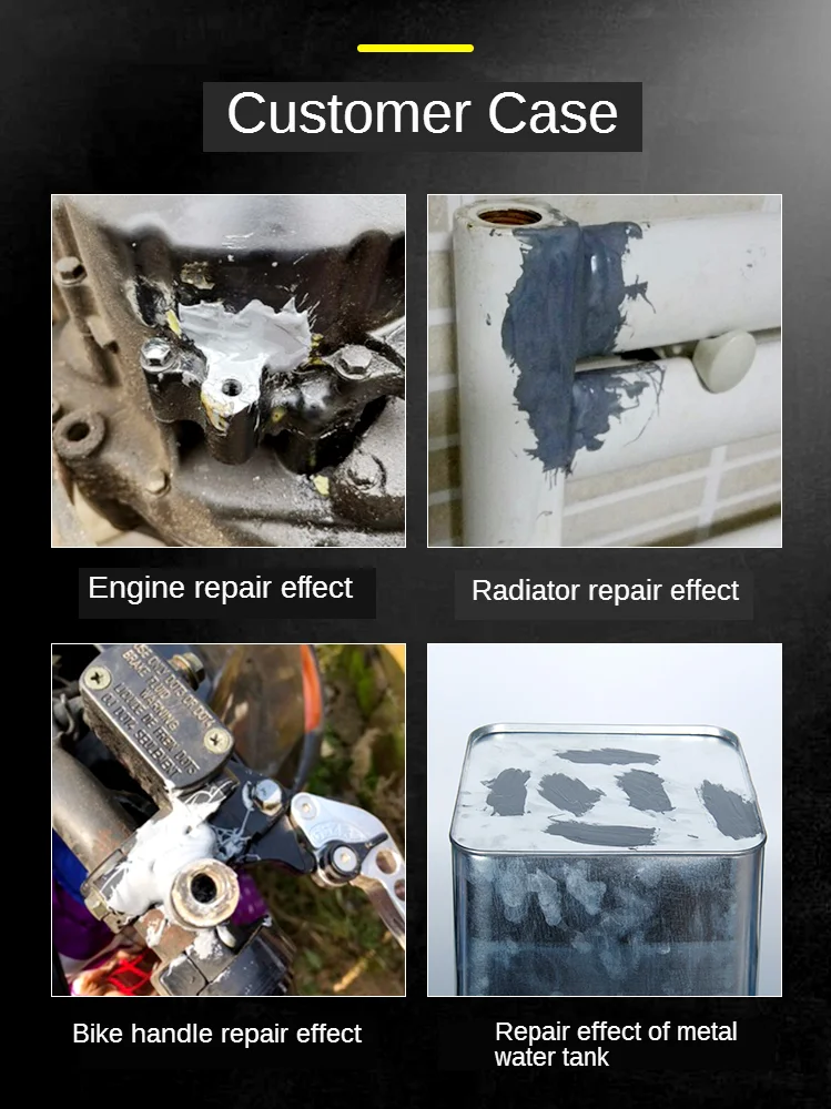 Kafuter-a + b金属修理接着剤,超高接着剤,鉄および鋼,自動ラジエーター,水タンク,特殊漏れ,溶接,65g