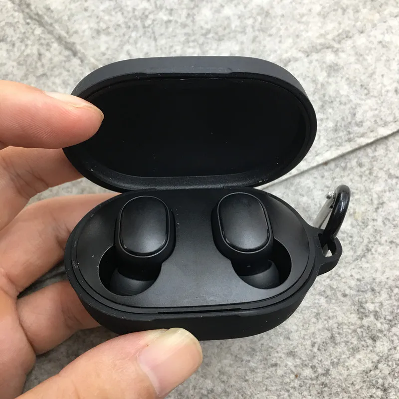 Custodia per auricolare Marvel per Xiaomi MI Redmi Airdots 1/2 custodia per cuffie senza fili in Silicone Bluetooth con portachiavi