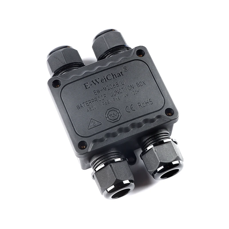 IP68 Junction Box 2-6Way Connector 450V Sealed Retardant Outdoor