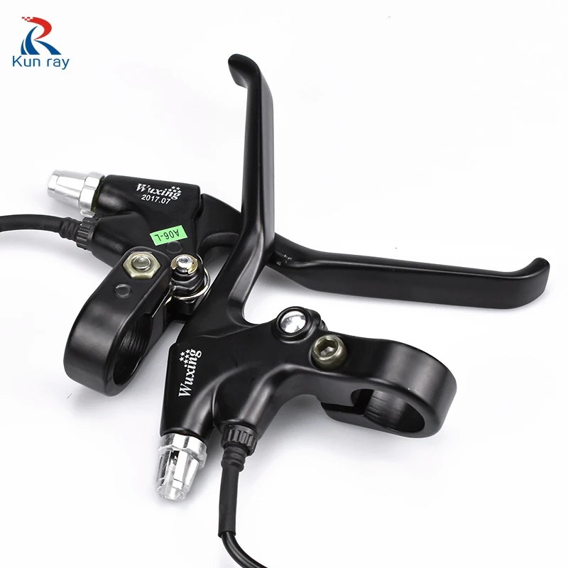 1Pair Aluminum Alloy Electric Brakelever For Electric Bicycle E-scooter Bicycle Cut Off Power Brake MTB Road Bike E-Brake 47PDD