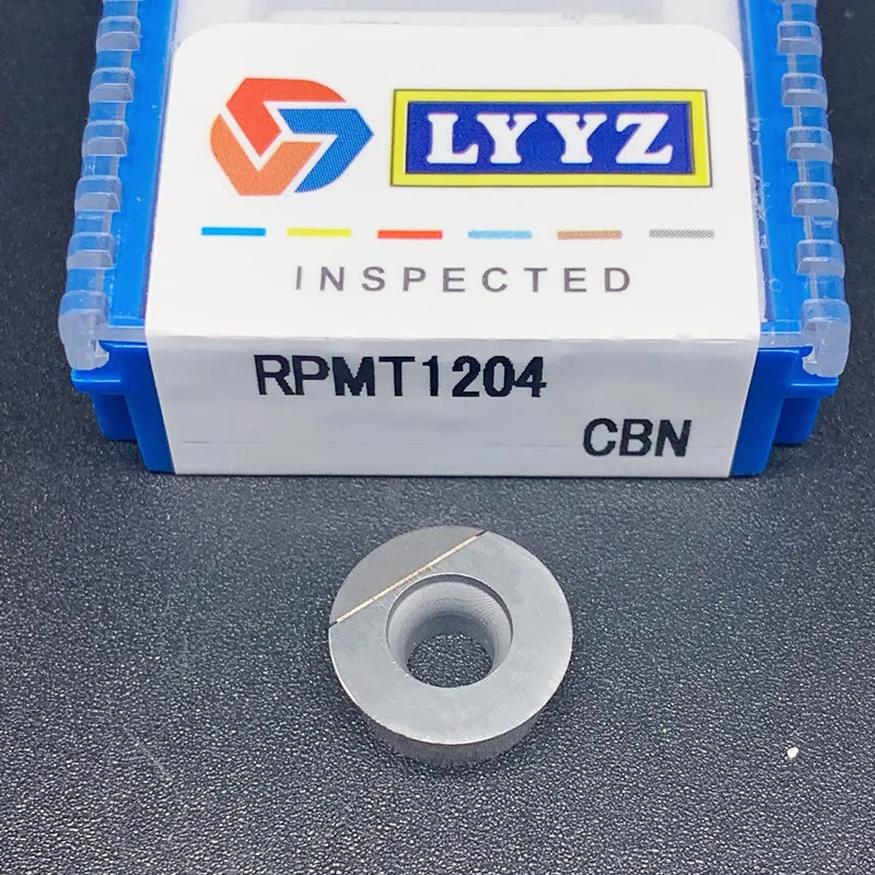 Rpmt1204 pcd cbn CNC丸フライスインサートカッティングブレードアルミニウム鋼用