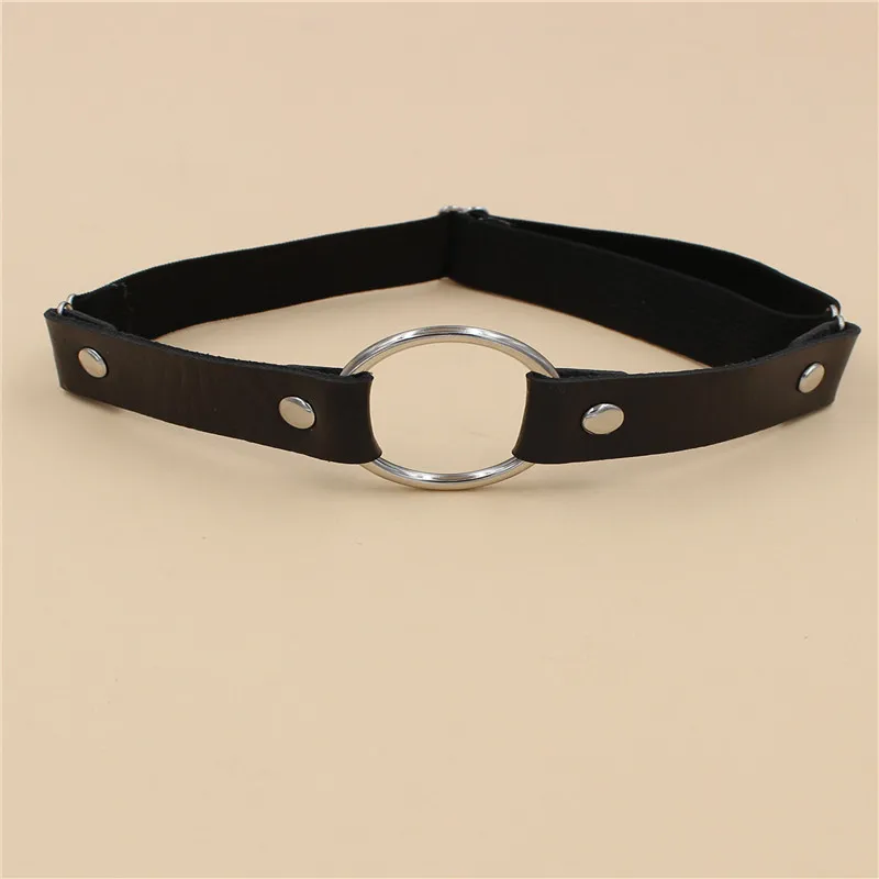 Womens Sexy Punk Elastic Harness Cat Leg Chain Garter Belts Cosplay Spike Elastic Thigh Ring Garter Body Jewelry leather harness