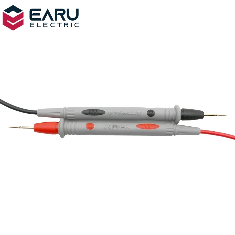 1 Pair evrensel Probe testi dijital multimetre için iğne ucu metre çok metre Tester kurşun Probe tel kalem cable10 20A