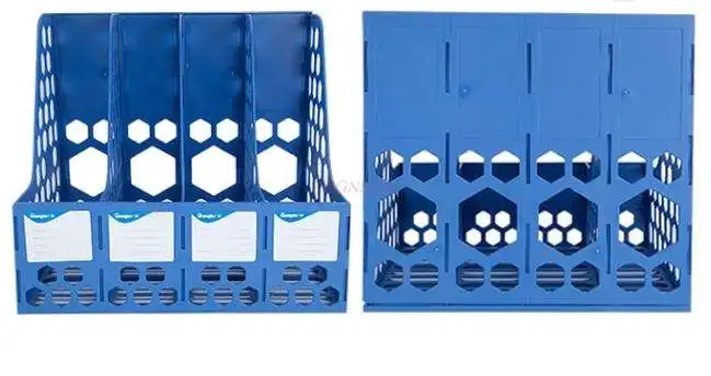 Empat Kali Lipat Box File/DATA Rak/Meja Kantor File Keranjang Alat Kantor Penyimpanan File