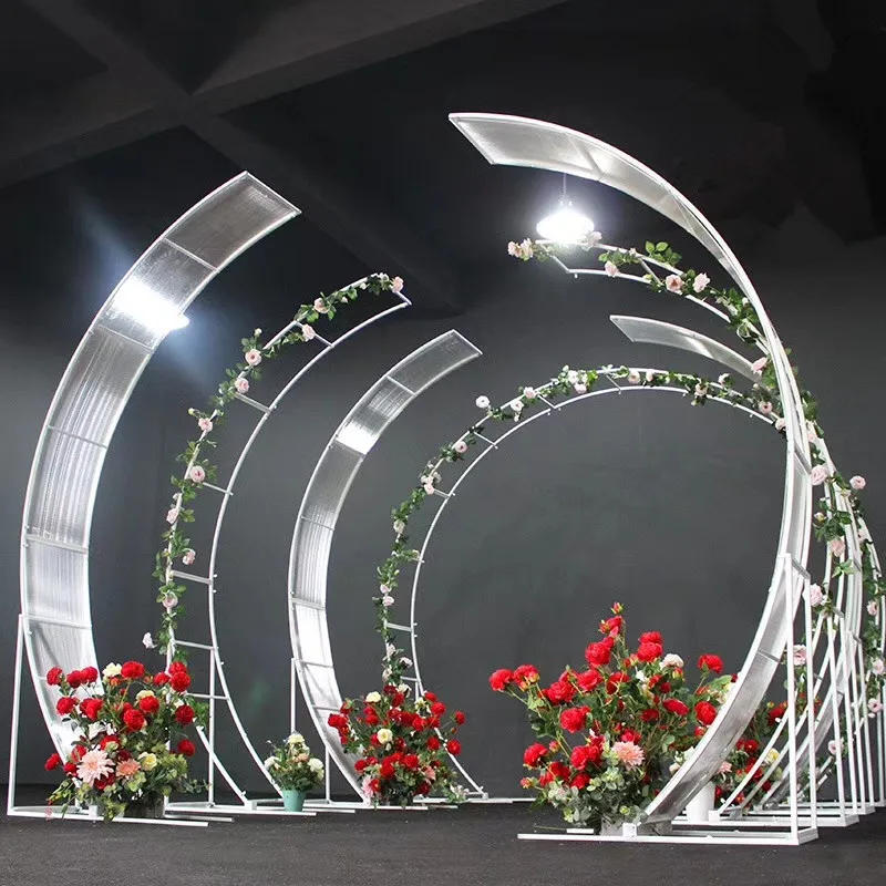 Upscale Wedding Centerpieces Decoration Road Cited Arch Door Xingguang Avenue T- Staged Entrance Lead Stand for Party Supplies