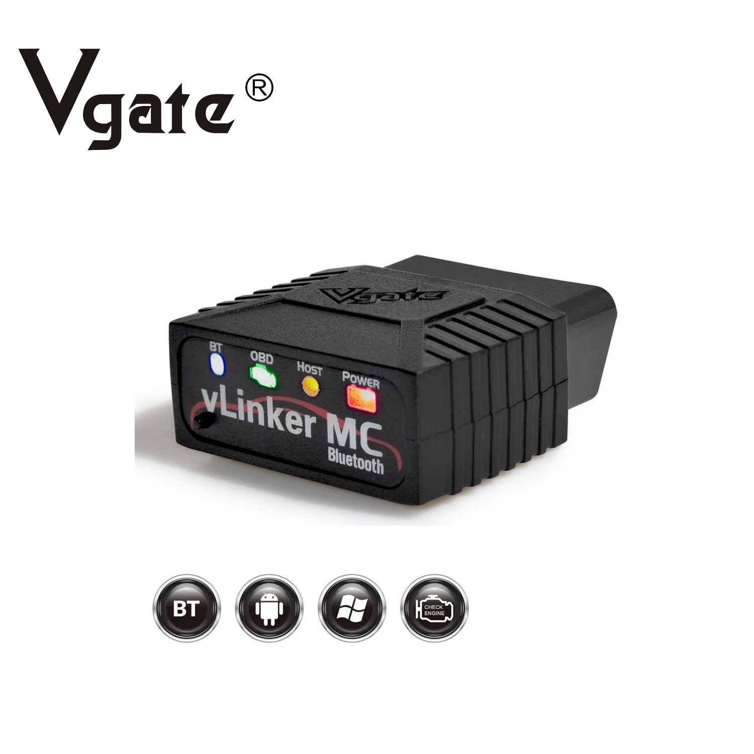 Vgate VLinker MC Bluetooth 3.0 OBD2 Auto Diagnostic Scanner for Android