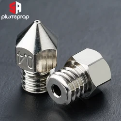 Swwiss MK8 Plated Copper Nozzle for 3D Printer CR10 Ender 3/5 Alfawise U20 TronXY X5S Tornado High Temperature 1.75mm Filament