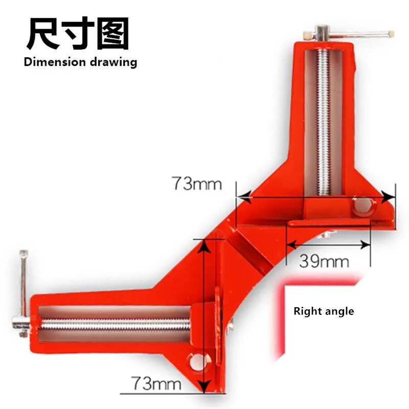 

Right Angle Clip Woodworking Clip Fish Tank Clip Reinforced Glass Picture Frame Photo Frame Clip Fixing Clip