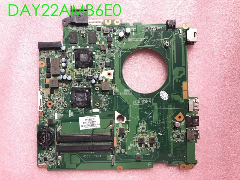 

Подходит для материнской платы ноутбука HP 15-P 762532-501 76253-001 DAY22AMB6E0 REV:E материнская плата 100% протестирована Полная работа